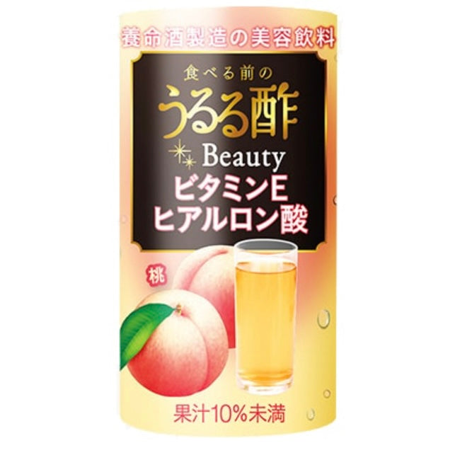 養命酒製造 食べる前のうるる酢ビューティー 桃味 ×【10個セット】