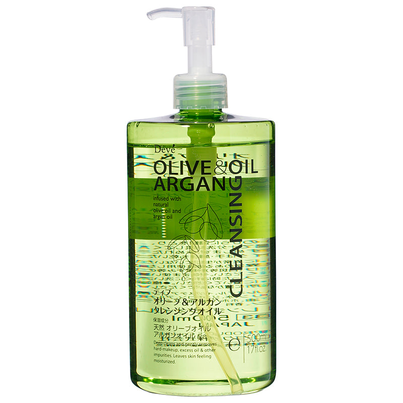 Deve オリーブ&アルガン クレンジングオイル 500ml ×【3個セット】