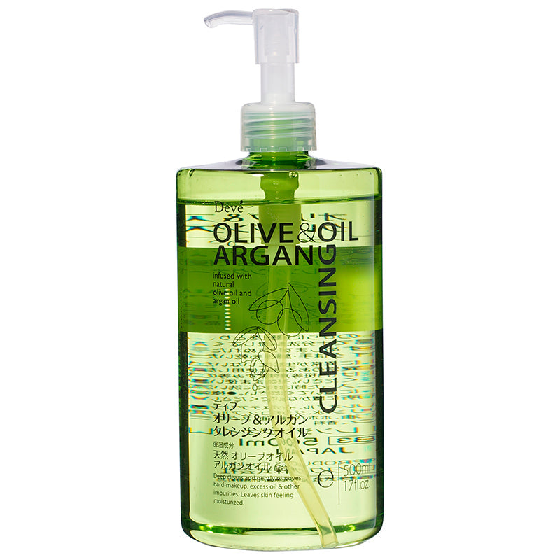 Deve オリーブ&アルガン クレンジングオイル 500ml ×【3個セット】