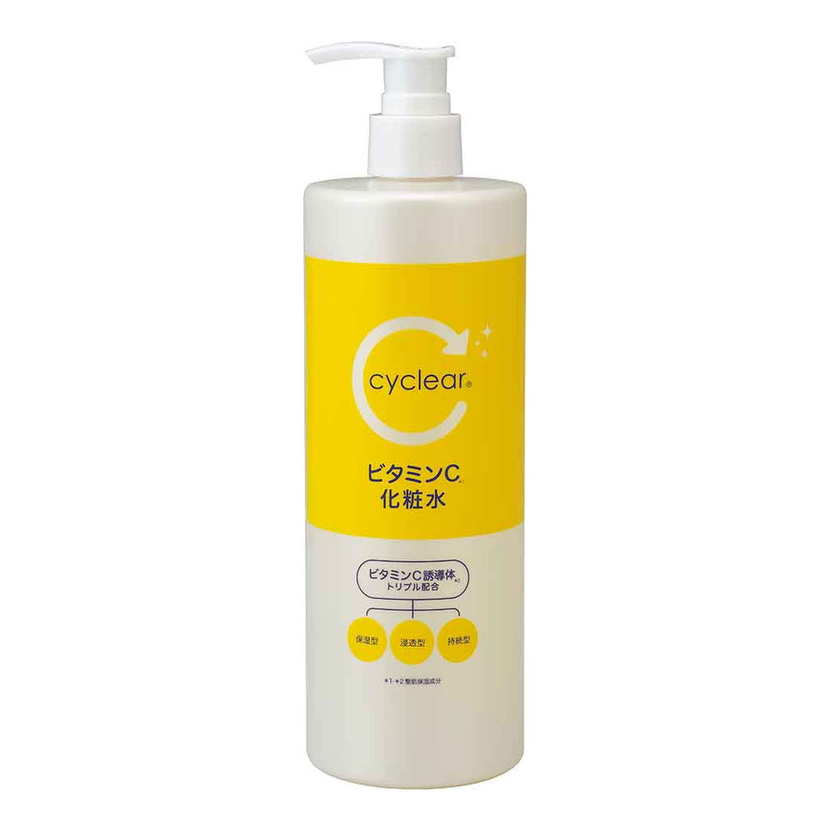 cyclearビタミンC化粧水 500ml ×【6個セット】