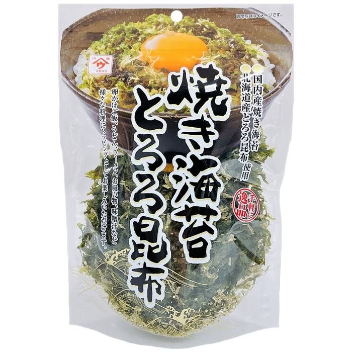 魚の屋 焼き海苔とろろ昆布 15g ×【15個セット】