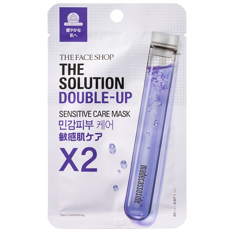 THEFACESHOP Wケアシートマスク 敏感肌 ×【14個セット】