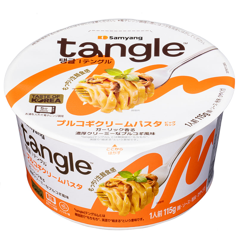 テングル プルコギクリームパスタ BIG ×【18個セット】