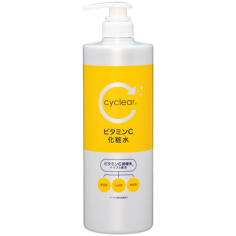 cyclearビタミンC化粧水大容量 1000ml ×【4個セット】