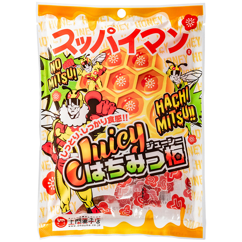 スッパイマンジューシーはちみつ梅 ×【12個セット】 おかし お菓子