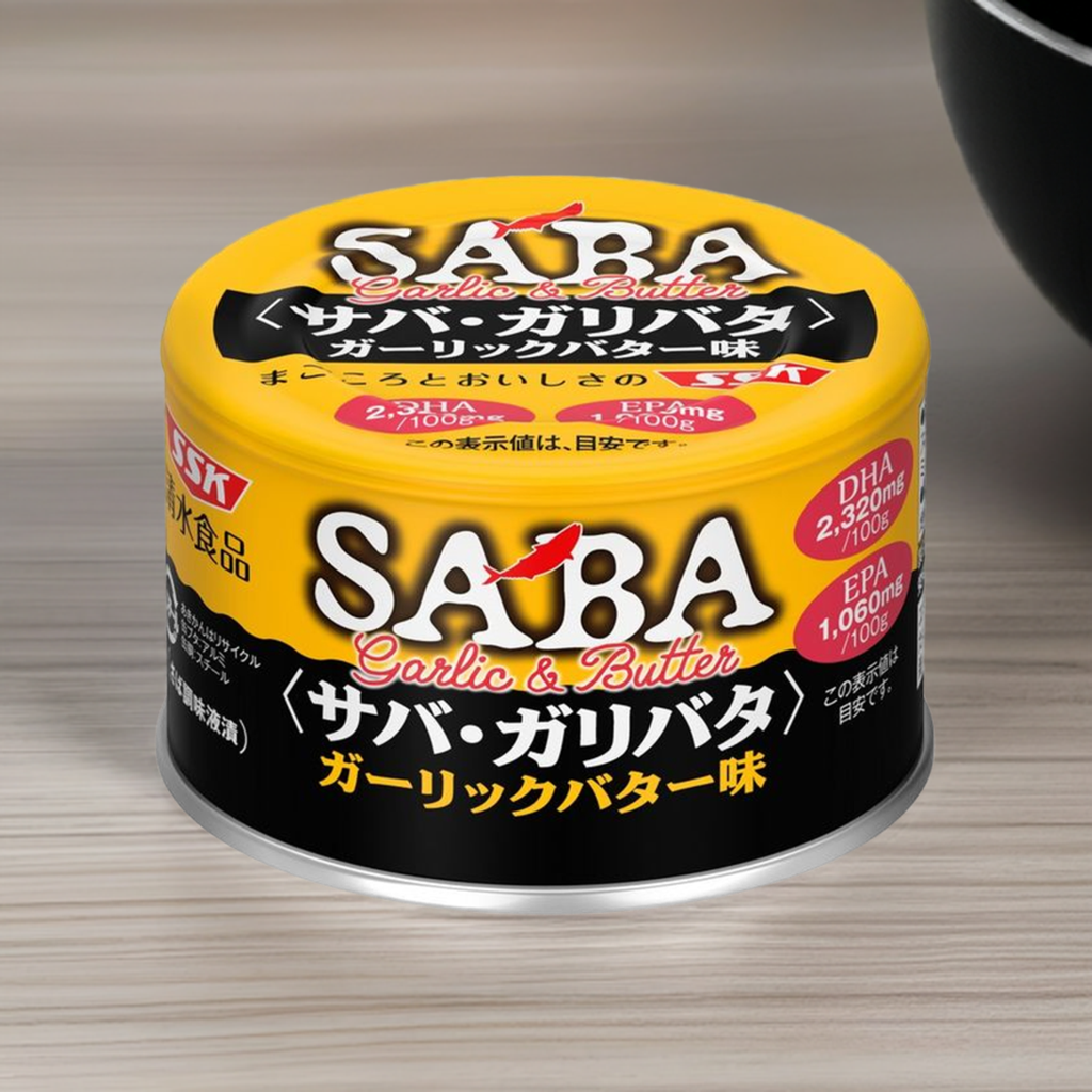 SSK サバ・ガリバタ ガーリックバター味 140g ×【10個セット】