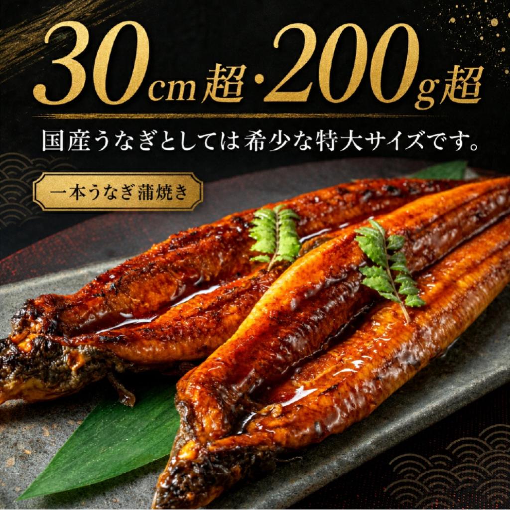 特大鰻3尾(約200g/尾) / 賞味期限冷凍30日