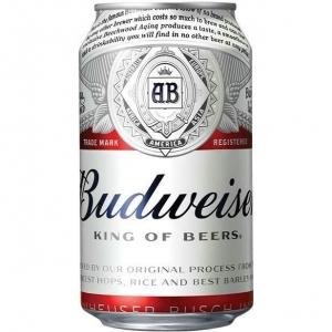ビール Budweiser バドワイザー缶 330ml ×【24本セット]】