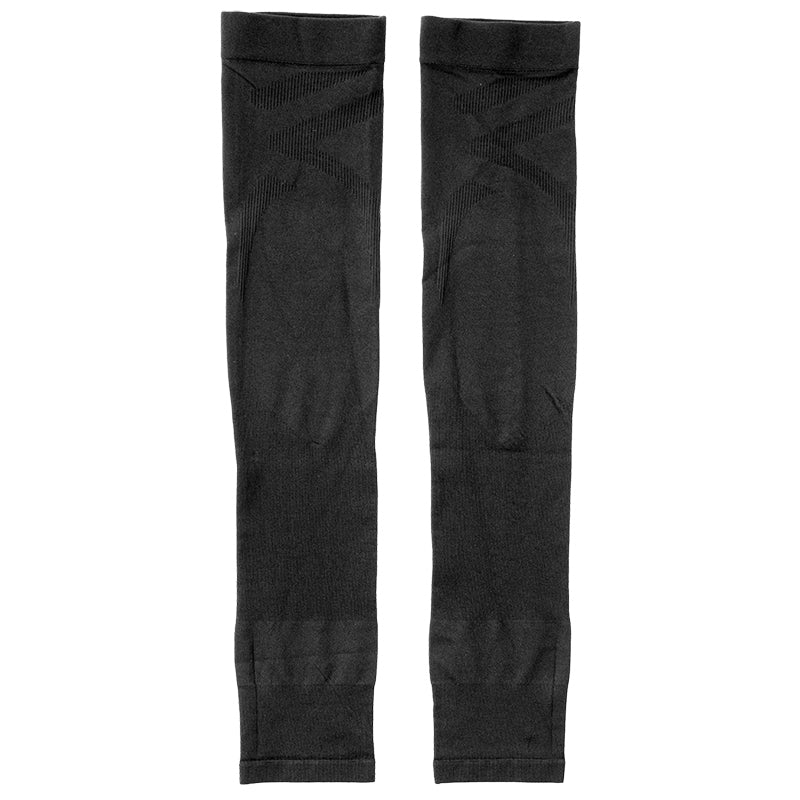 グンゼ アクティブスタイルアームカバー ブラック FREE ×【4個セット】