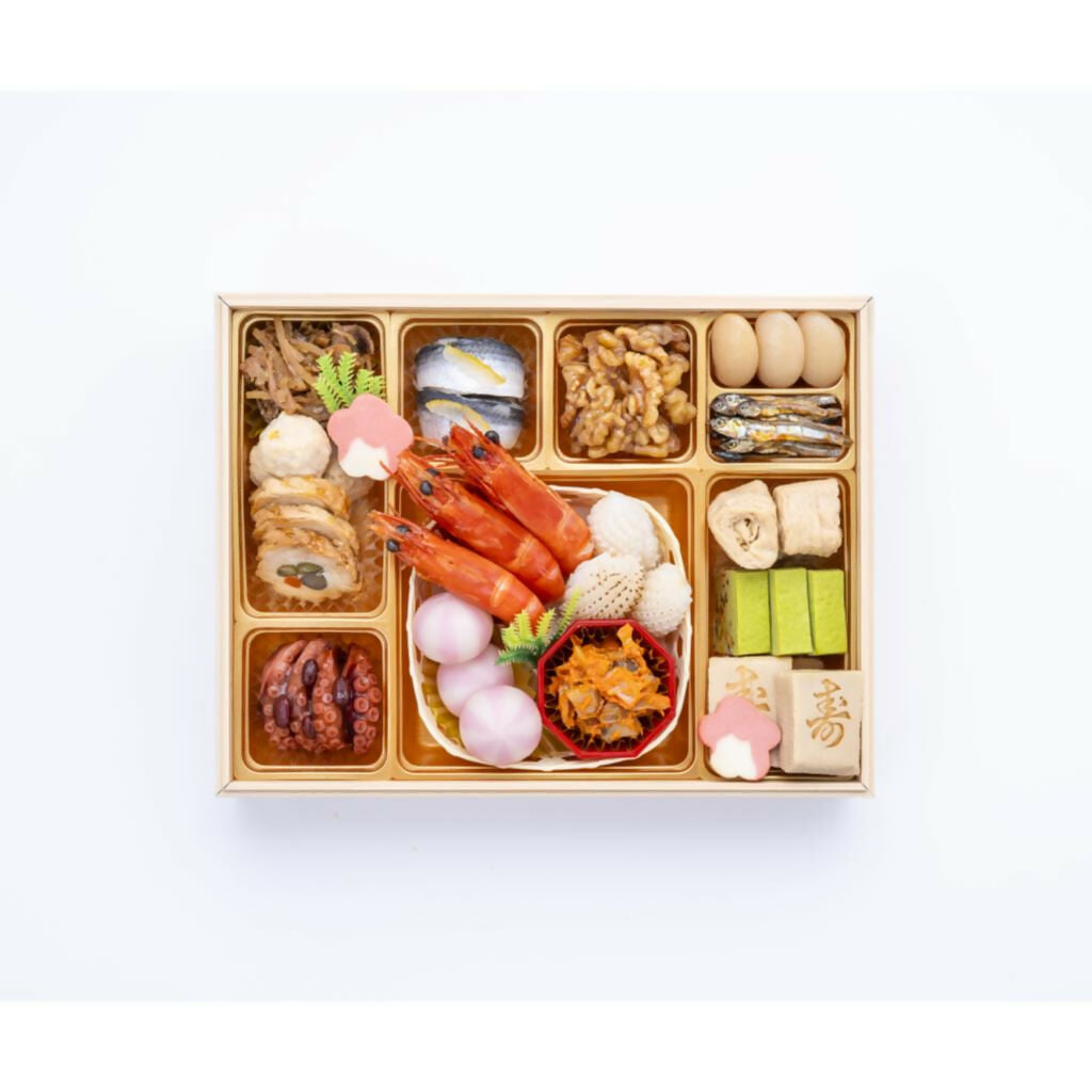 千賀屋謹製　迎春おせち料理「天寿千」和風三段重 / 賞味期限2026年2月28日