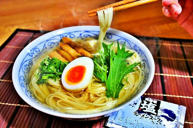 海の旨味たっぷり！極上しおラーメンコンビセット(2種6人前)