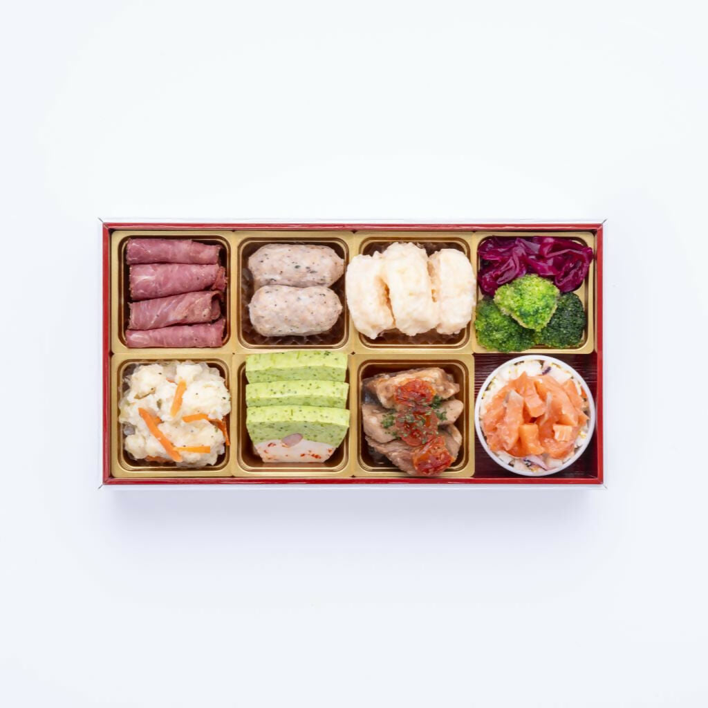 千賀屋謹製　迎春おせち料理「華千歳」和洋中三段重 / 賞味期限2026年2月28日